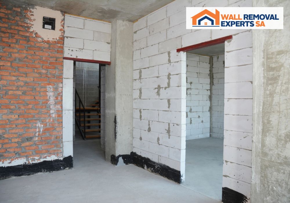 Brick wall in Port Adelaide home